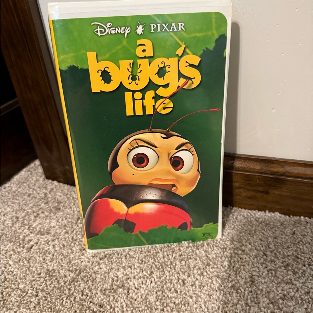 A Bug's Life VHS Tape
